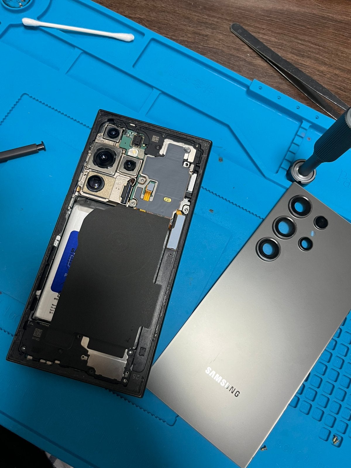 Telefoon Reparatie | Waterschade | Battery | Display, 128 GB, Ophalen, Zo goed als nieuw, Zwart