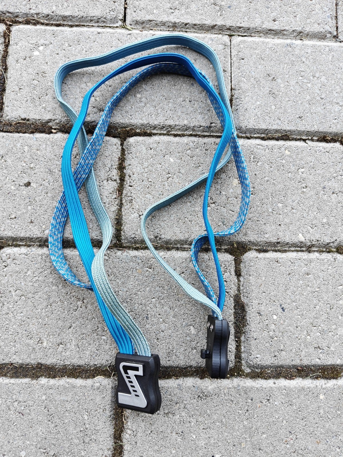 Blauwe sportband met gesp, Ophalen of Verzenden, Gebruikt