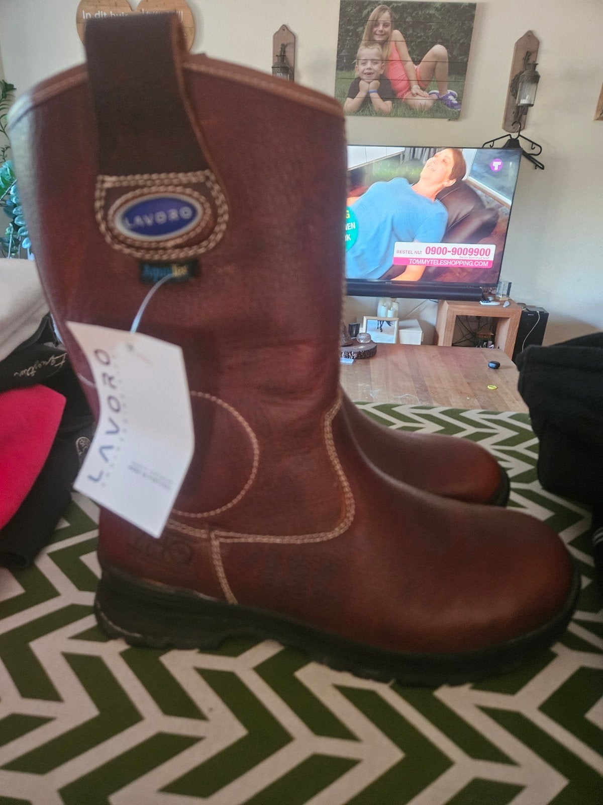 Nieuwe Lavoro Aqua-Tex werklaarzen, maat 37, Nieuw, Ophalen of Verzenden, Bruin, Dames