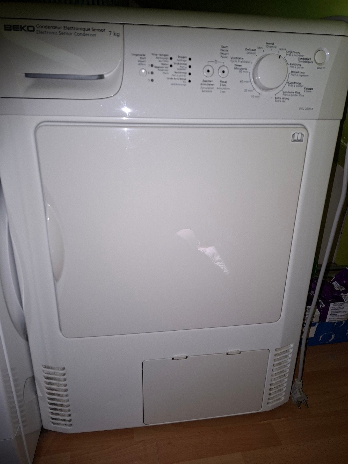 condensdroger  DEFECT !!!, Witgoed en Apparatuur, Wasdrogers, Ophalen, Condens
