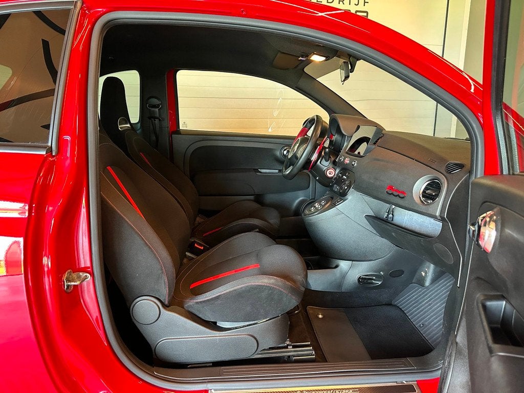 Fiat 500 1.4 T-Jet ABARTH COMPETIZIONE AUTOMAAT 180pk!|CLIMA, Auto's, Fiat, Stof, Met garantie (alle), 4 stoelen, Bedrijf