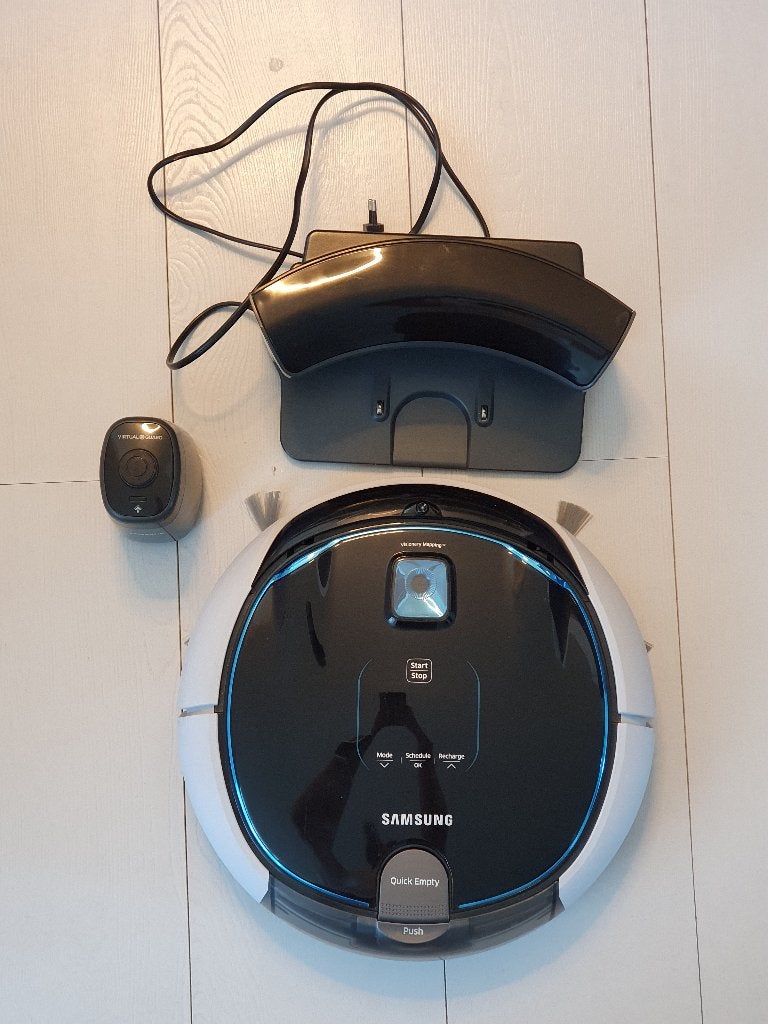 Samsung VR5000 vacuum - Power Pet Cleaning, Ophalen, Zo goed als nieuw, Robotstofzuiger, Geschikt voor tapijt