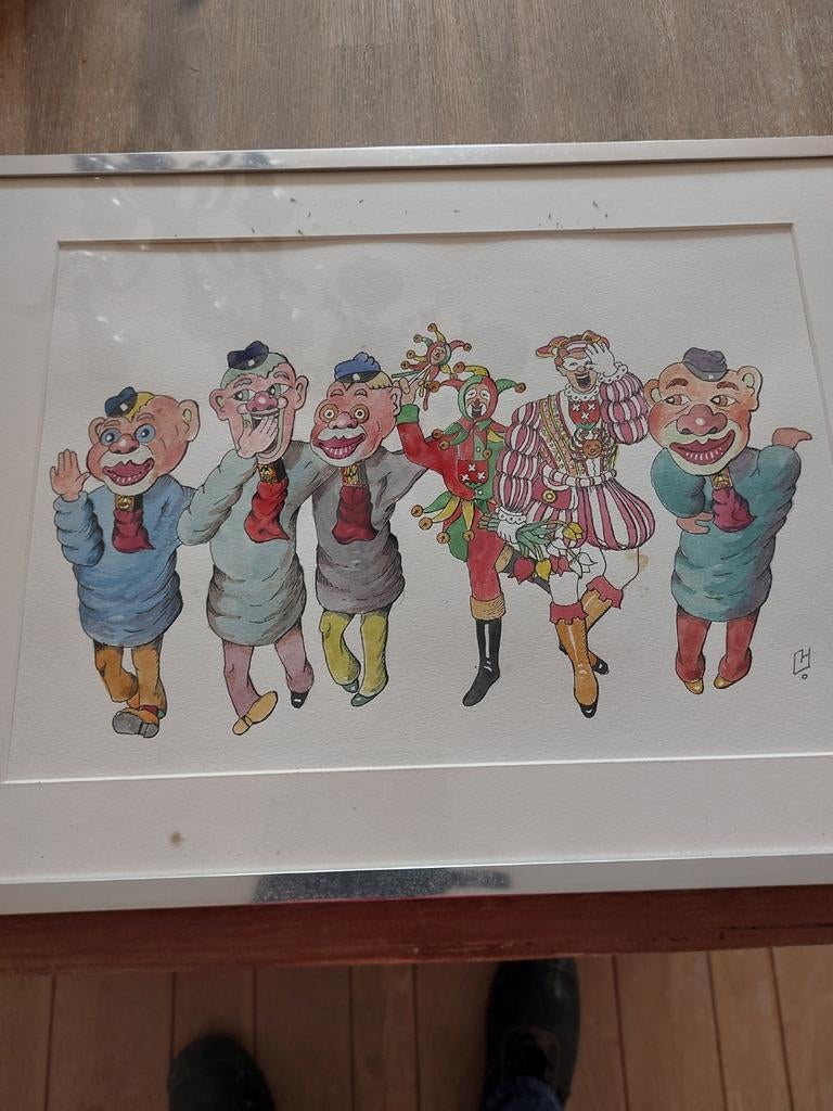 Vastenavond schilderij, Ophalen of Verzenden