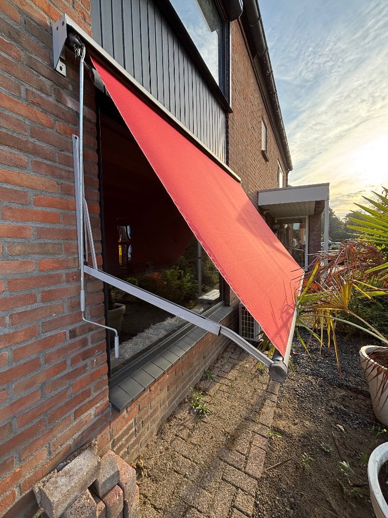 Luifel / zonwering, Ophalen, Gebruikt, 150 tot 300 cm, 250 cm tot 450 cm