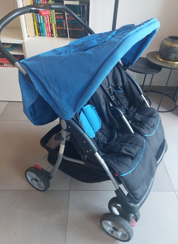 Tweeling buggy, Ophalen, Gebruikt, Overige merken