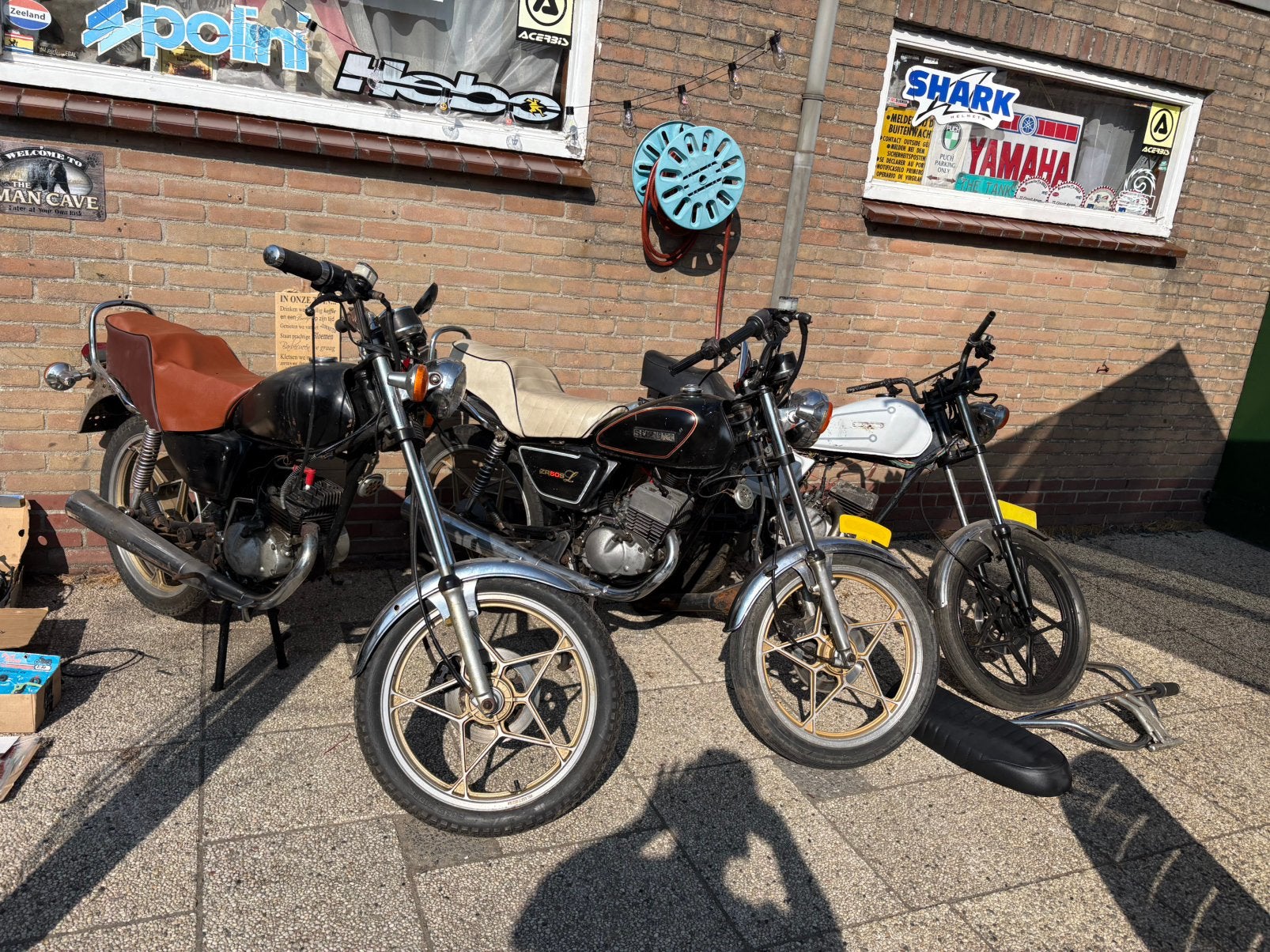3x suzuki zr 2x kenteken 1x nl frame, Fietsen en Brommers, Brommers | Oldtimers, Ophalen, Overige merken