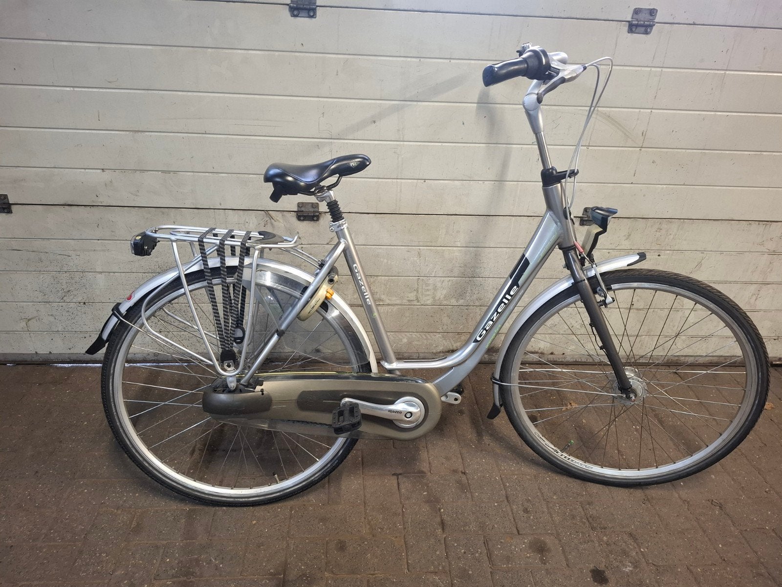 gazelle orange damesfiets 28 inch 7 versnellingen 53cm frame, Ophalen, Terugtraprem, Versnellingen, Gazelle