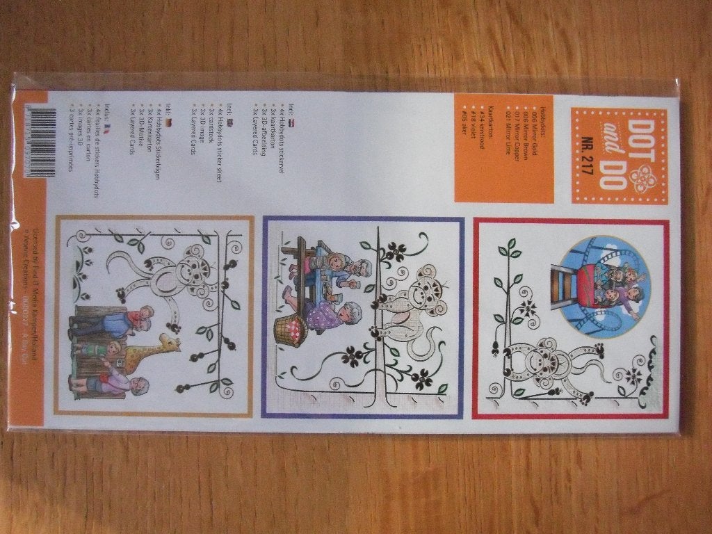 Dot & Do compleet setje - nr. 217, Ophalen of Verzenden, Nieuw, Overige thema's, Blanco kaart of Basiskaart