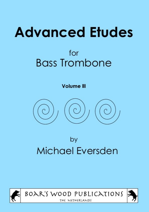 Etudes voor bastrombone / bass trombone, Verzenden, Nieuw, Bas