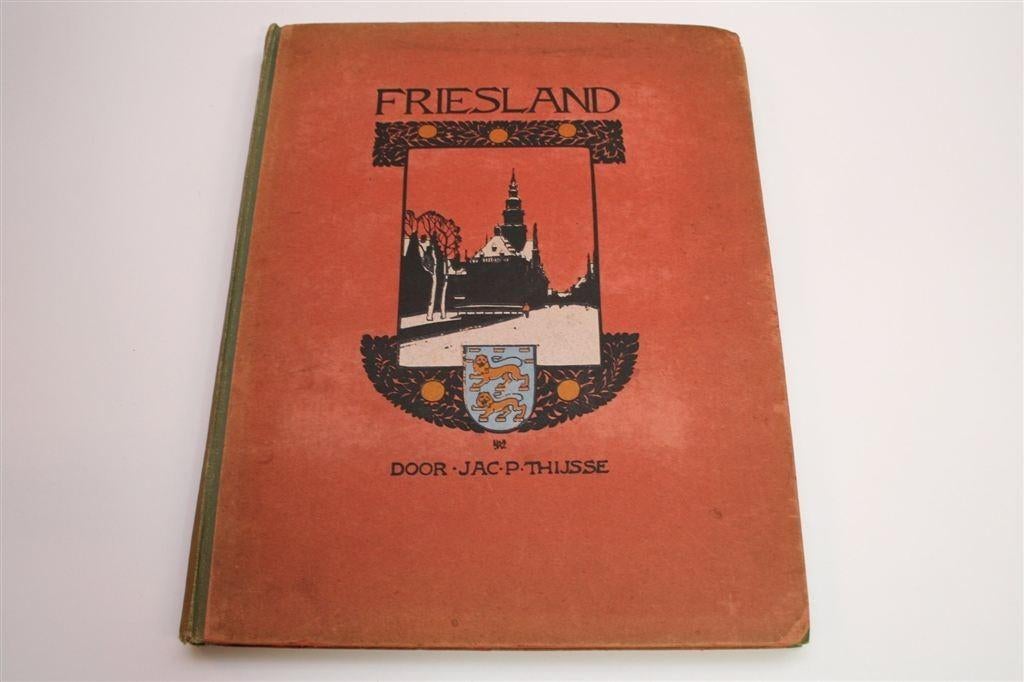 Jac. P. Thijsse's Friesland [1918] — Verkade Album Compleet, Boeken, Prentenboeken en Plaatjesalbums, Ophalen of Verzenden, Gelezen