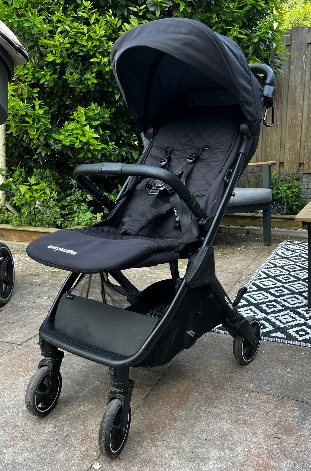 Easywalker Jackey buggy zwart, Ophalen, Zo goed als nieuw, Kinderwagen, Overige merken