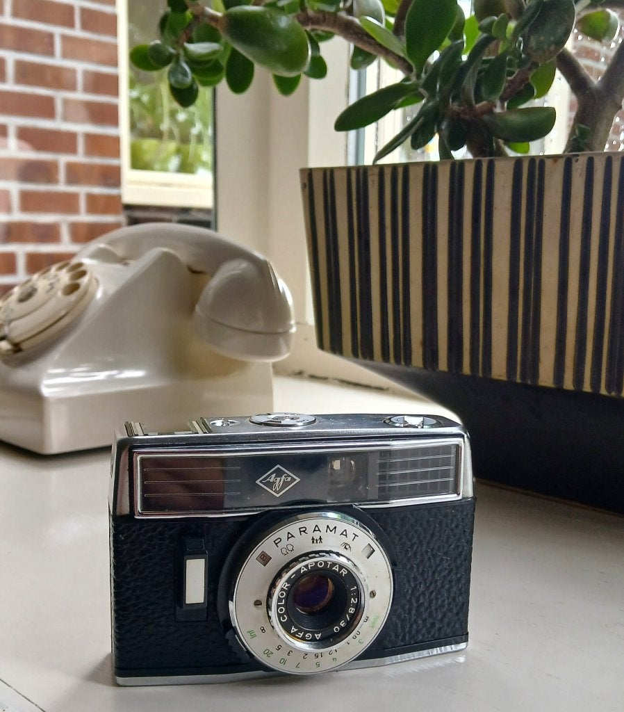 Vintage fotocamera - fototoestel - Agfa Paramat - circa 1963, Verzamelen, Ophalen of Verzenden, 1960 tot 1980, Fototoestel