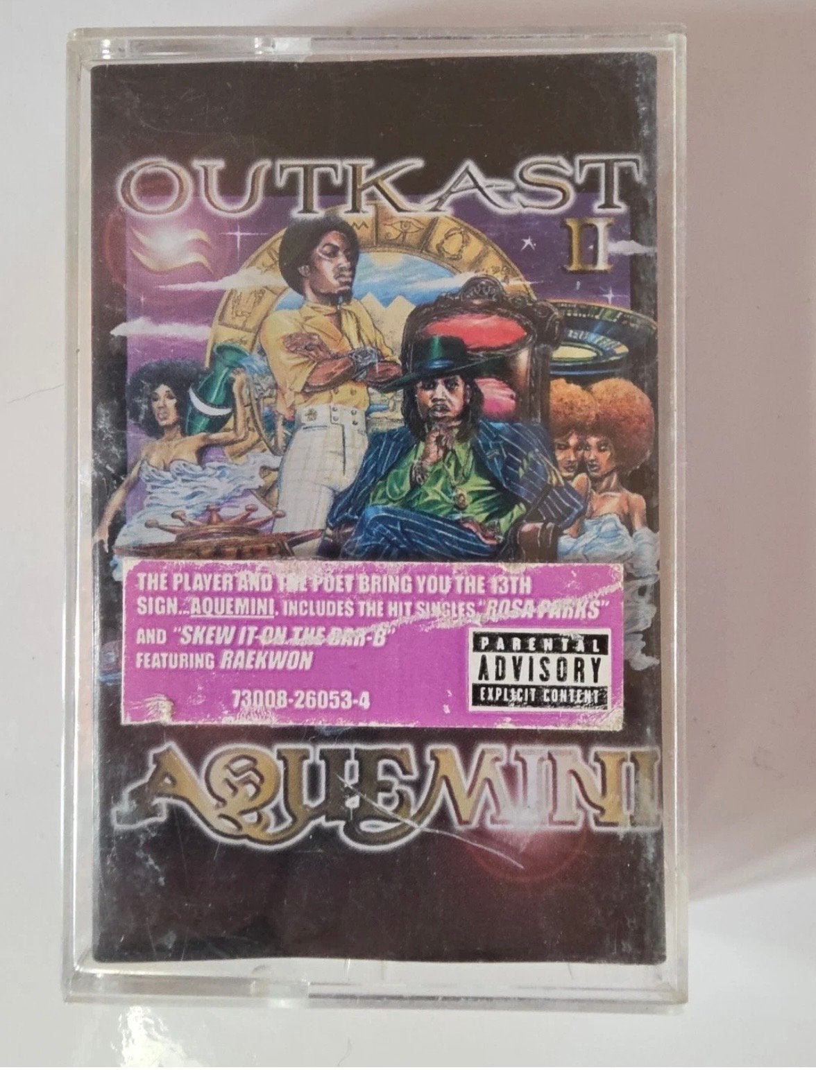 OutKast - Aquemini Cassette Tape (Hip-Hop/Rap), Gebruikt, 1 bandje, Ophalen of Verzenden, Origineel