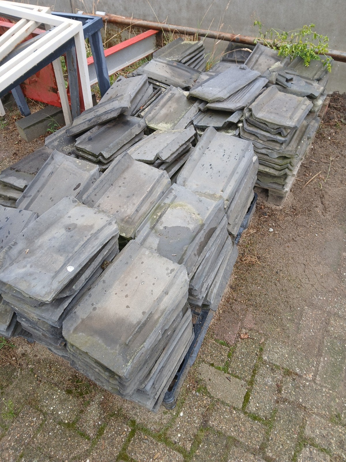 Gratis dakpannen, Ophalen, Gebruikt, Steen of Klei, 15 m² of meer