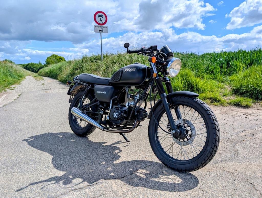 AGM Caferacer (RAW50) - Stijlvolle 50cc Bromfiets, Ophalen, Gebruikt, 49 cc, AGM