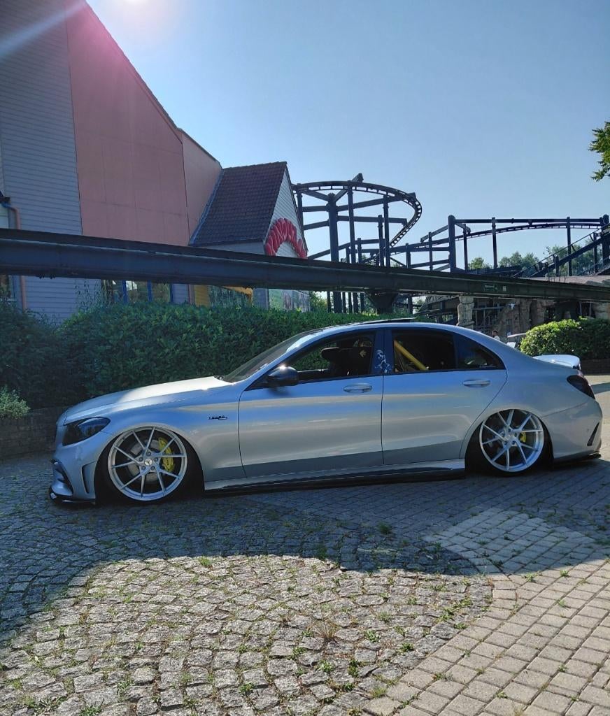 Mercedes C180 W205 AMG Line–Unieke Showcar–75.000 km !!!!!, Auto's, Mercedes-Benz, 1600 cc, Diesel, Particulier, USB