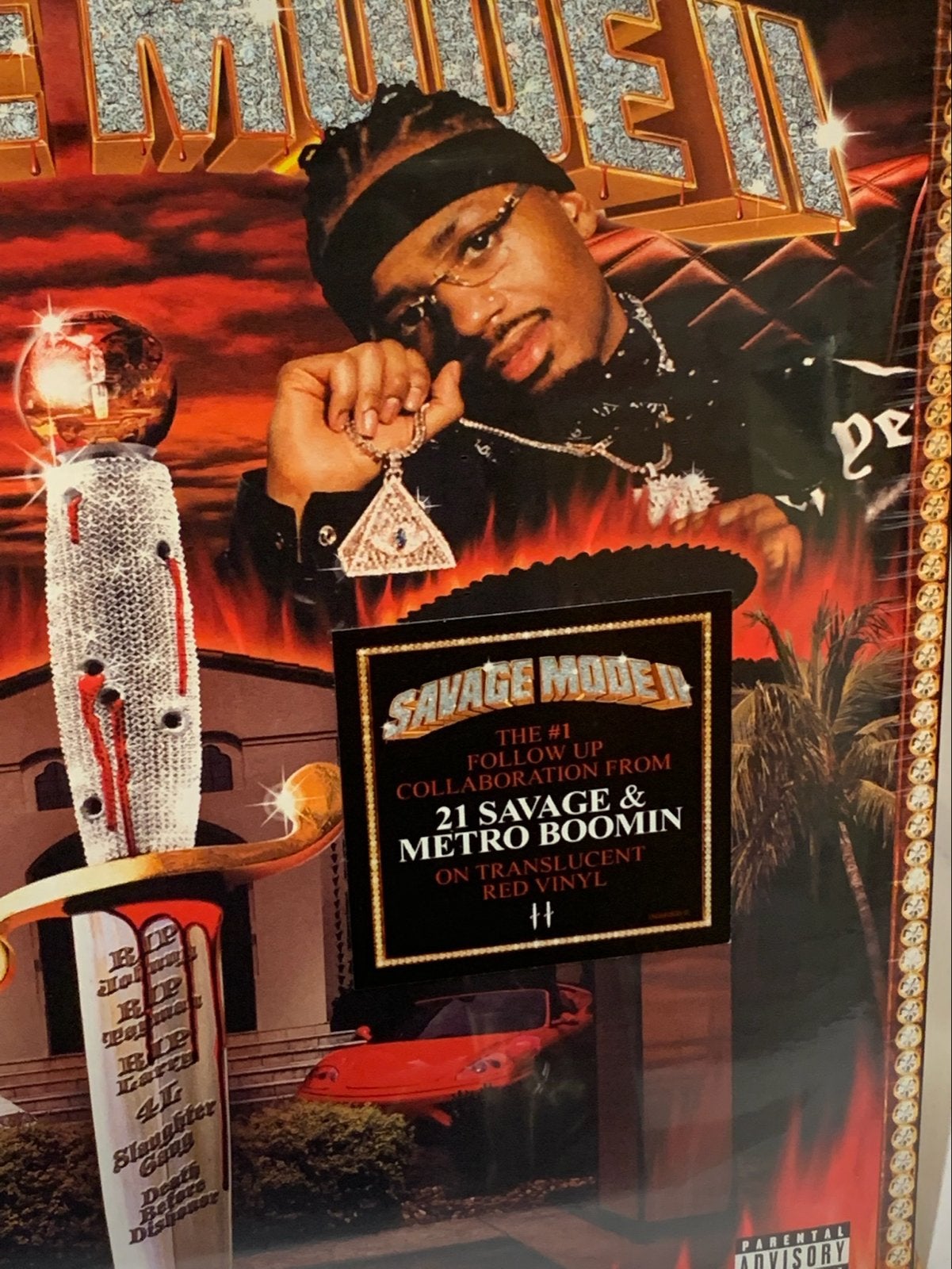 21 Savage & Metro Boomin - Savage Mode II (Rode LP), Cd's en Dvd's, LP, Colored vinyl, Ophalen of Verzenden, 12 inch