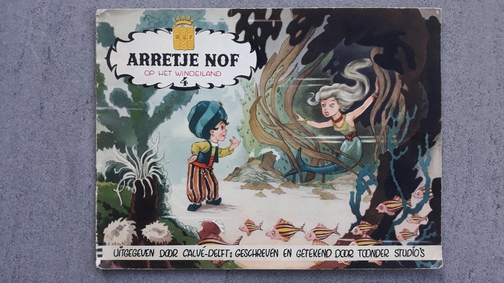 Arretje Nof op het windeiland, Deel 4, Toonder Studio's 1952, Boeken, Ophalen of Verzenden, Gelezen, Prentenboek