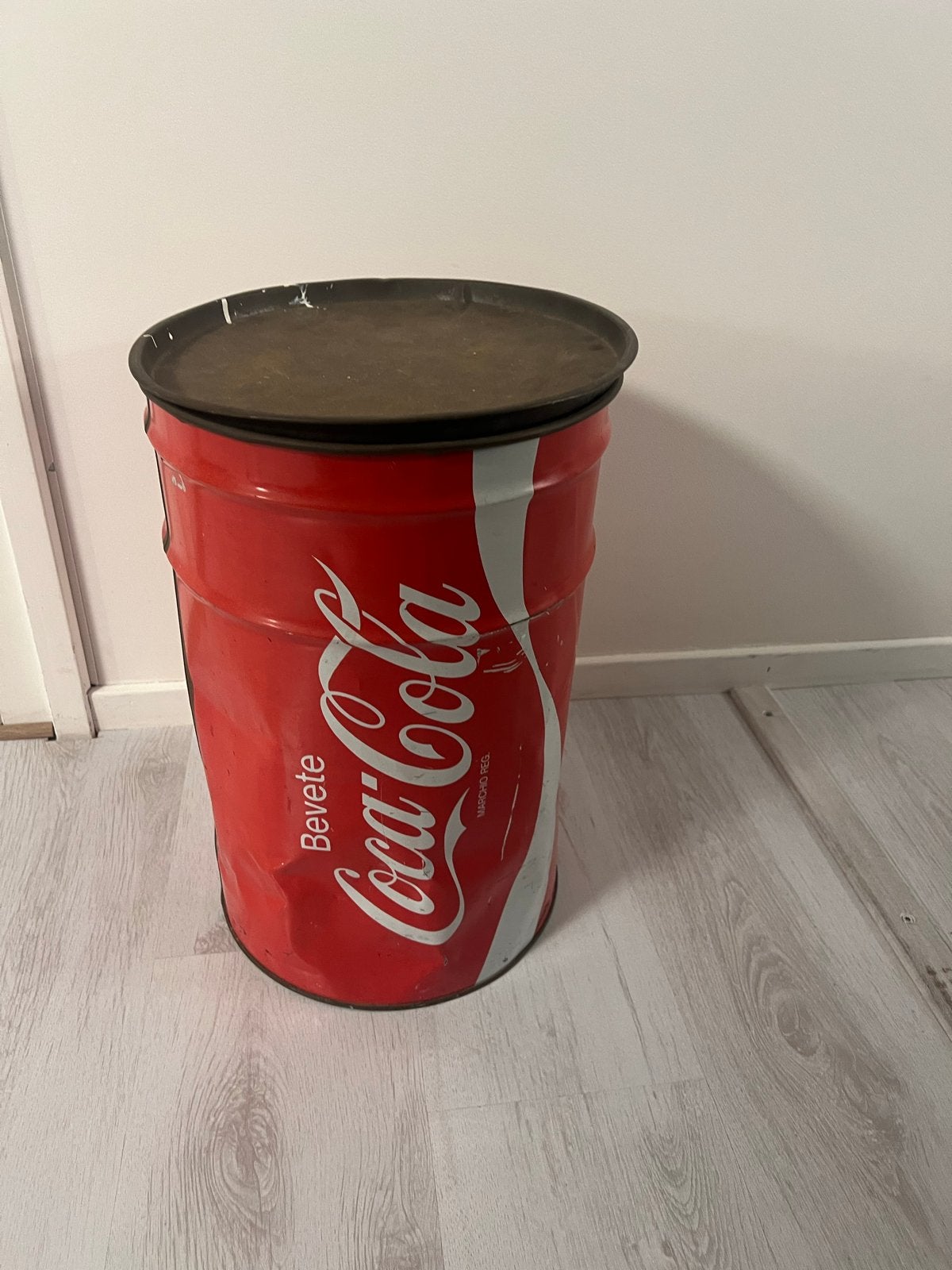 Vintage Coca-Cola Ton - Decoratieve Opbergton, Ophalen of Verzenden