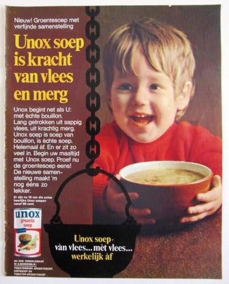 3 vintage advertenties reclames van Unox 1969 kinderen, Verzamelen, Ophalen of Verzenden, Gebruikt, Overige typen