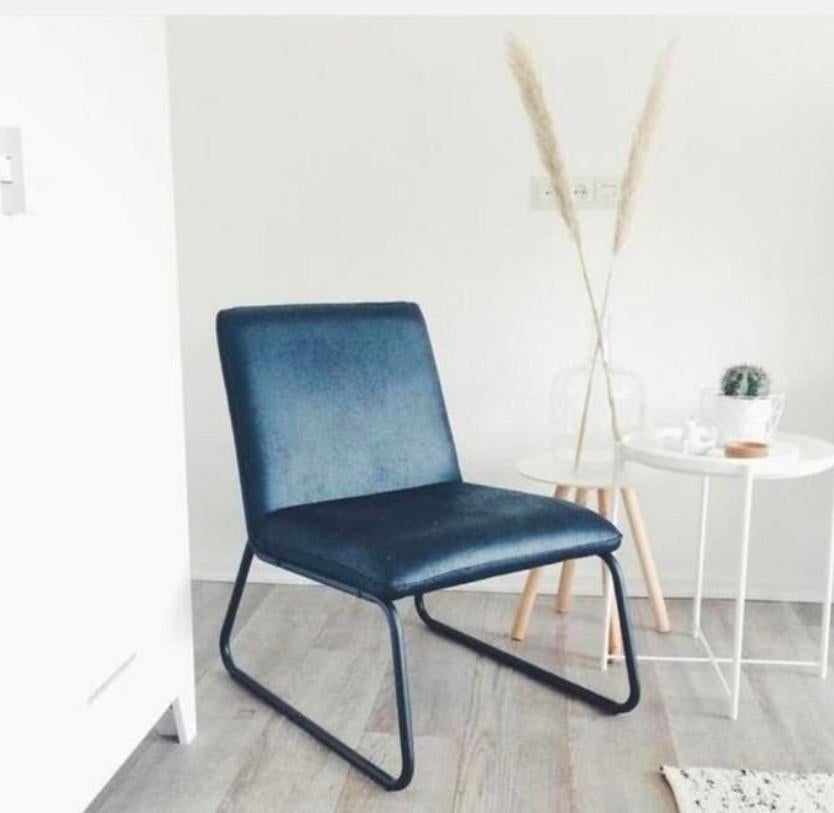 Loods 5 fauteuille stoel, Huis en Inrichting, Ophalen, Zwart, Leer, Zo goed als nieuw
