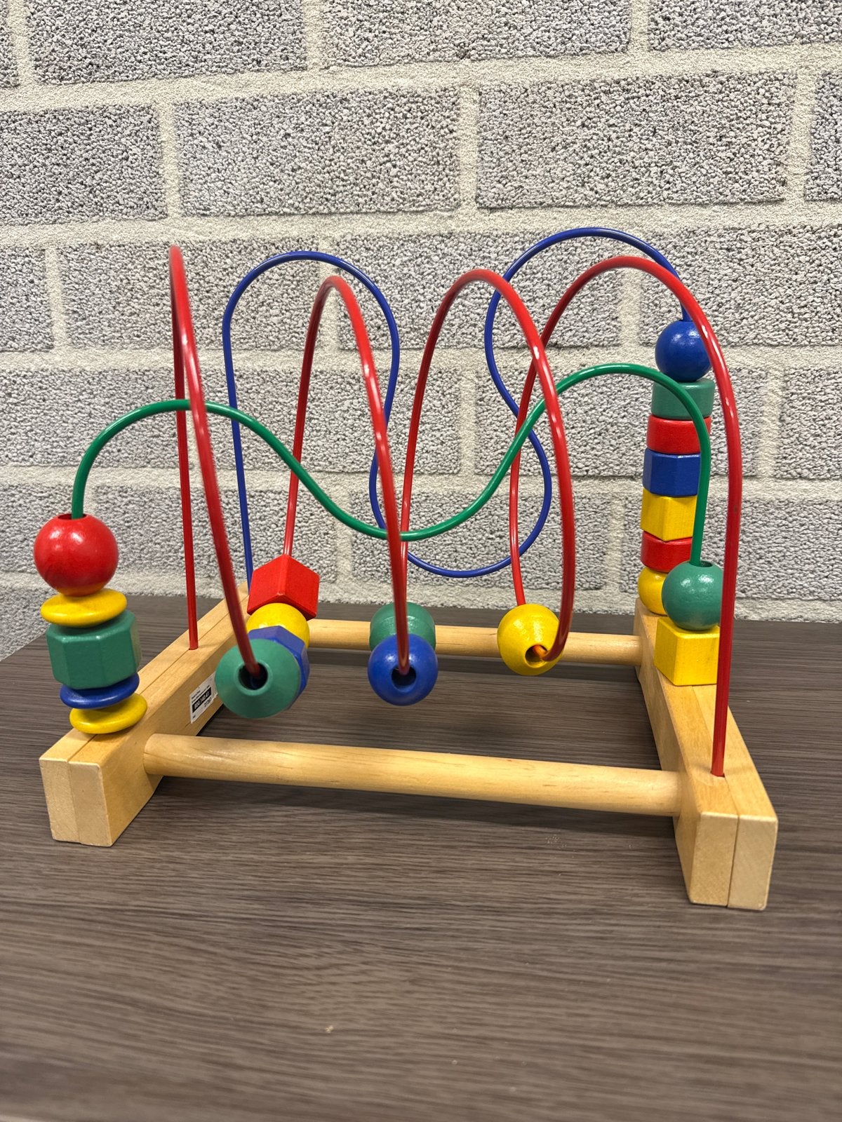 Ikea Houten kralenframe / Motorische kralen spiraal, Ophalen of Verzenden, Zo goed als nieuw, Overige typen