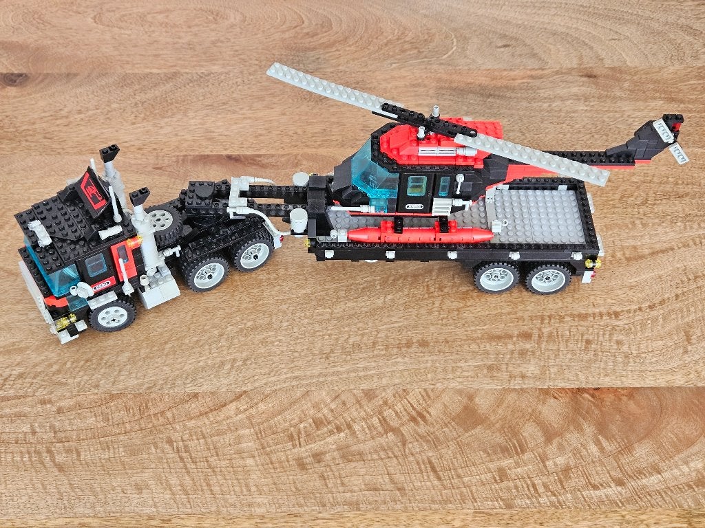 Modelteam - Whirl N' Wheel Super Truck - Lego nr. 5590, Overige thema's, Ophalen of Verzenden, Zo goed als nieuw, Complete set