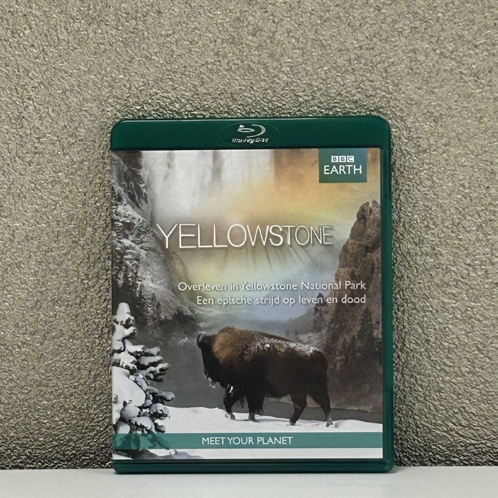 Blu-Ray "Yellowstone" - docu BBC, Documentaire, Engels, Nederlands, Documentaire en Educatief