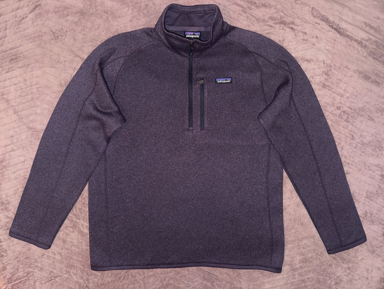 Patagonia Better Sweater 1/4 Zip Fleece Piton Purple, Ophalen of Verzenden, Zo goed als nieuw, Maat 52/54 (L), Paars