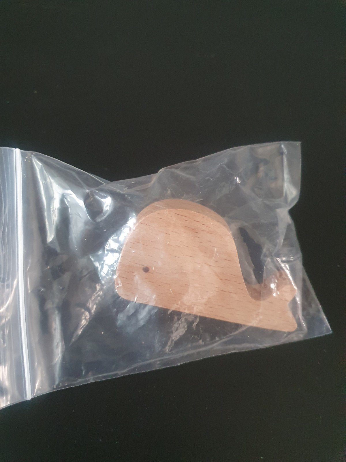 Nieuwe houten deurknop in walvisvorm, Ophalen of Verzenden, Nieuw