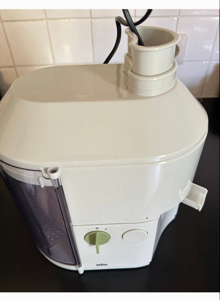 Braun Spin Juicer SJ3000 - Krachtige Sapcentrifuge, Gebruikt, 2 snelheden, Ophalen of Verzenden, Vaatwasserbestendig