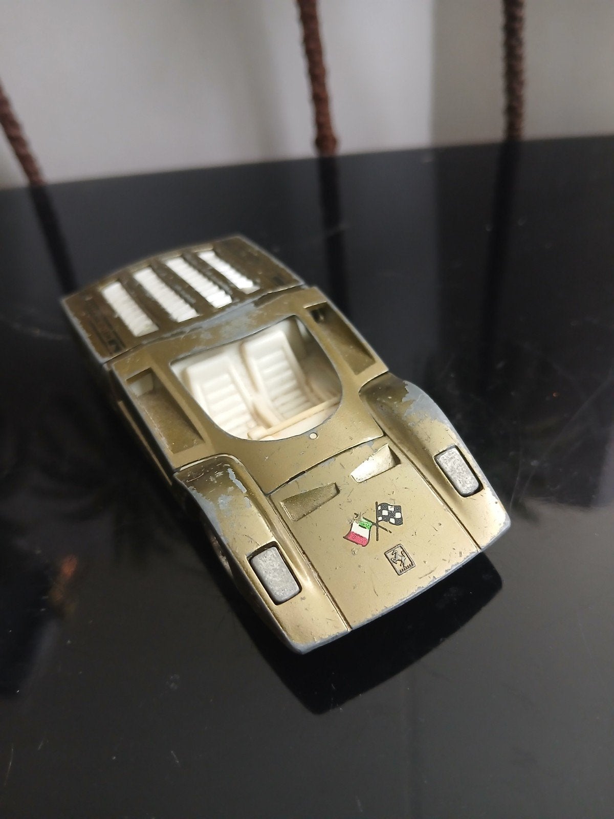 Ferrari 512 S. Scuderia Pilen,  Spain 1:43, mist ruit, Hobby en Vrije tijd, Modelauto's | 1:43, Ophalen of Verzenden, Gebruikt