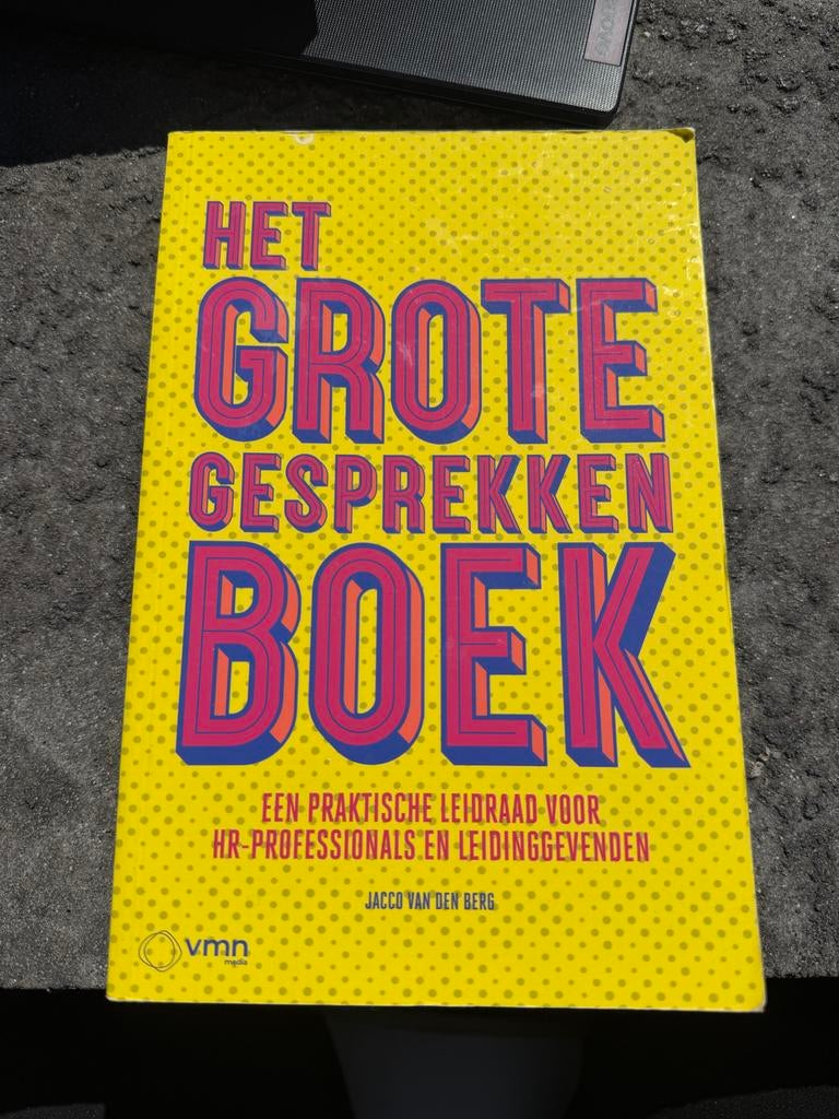 Het Grote Gesprekken Boek - Jacco van den Berg (HRM), Boeken, Ophalen of Verzenden, Gamma, Zo goed als nieuw, HBO