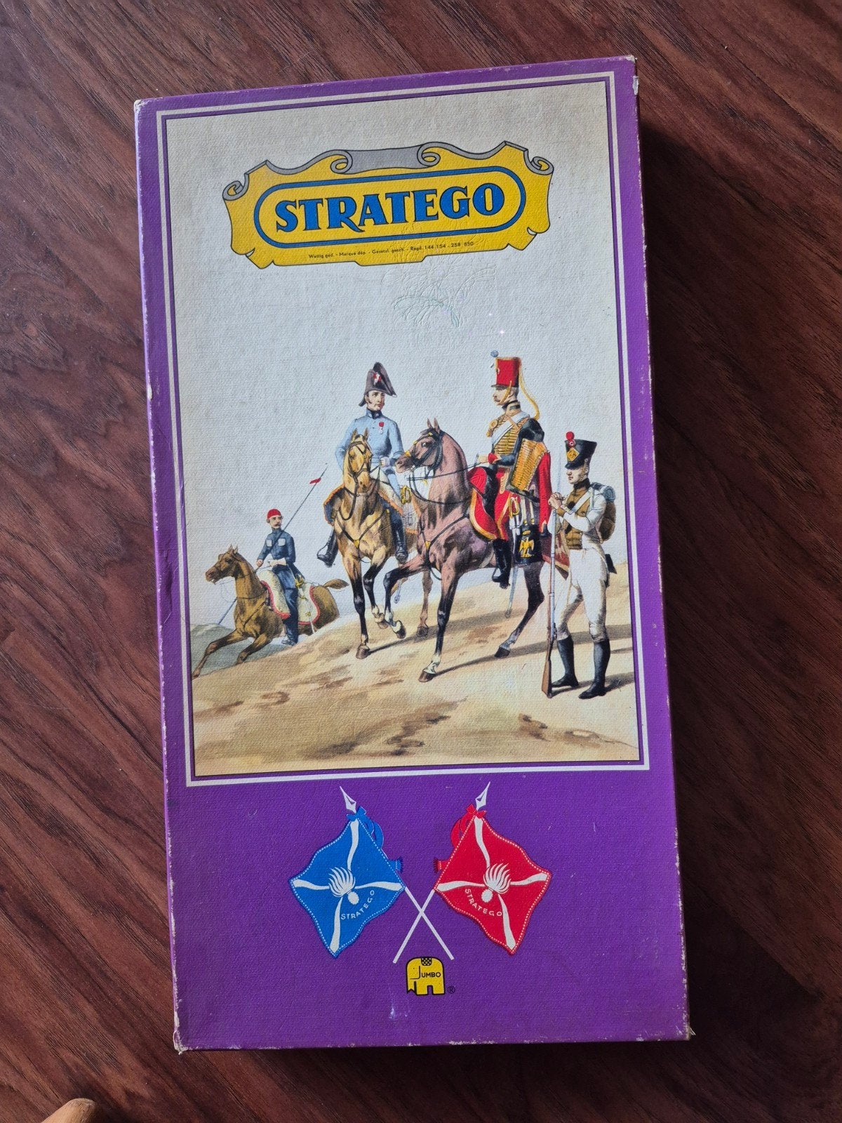 Stratego bordspel - Vintage editie, Hobby en Vrije tijd, Een of twee spelers, Ophalen of Verzenden, Gebruikt, Jumbo