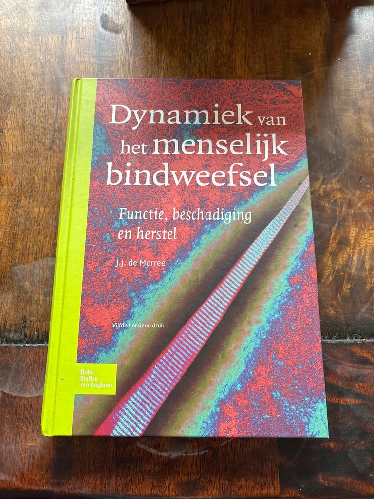 Dynamiek van het menselijk bindweefsel - J.J. de Morree, Boeken, Studieboeken en Cursussen, Ophalen of Verzenden, Beta, Gelezen