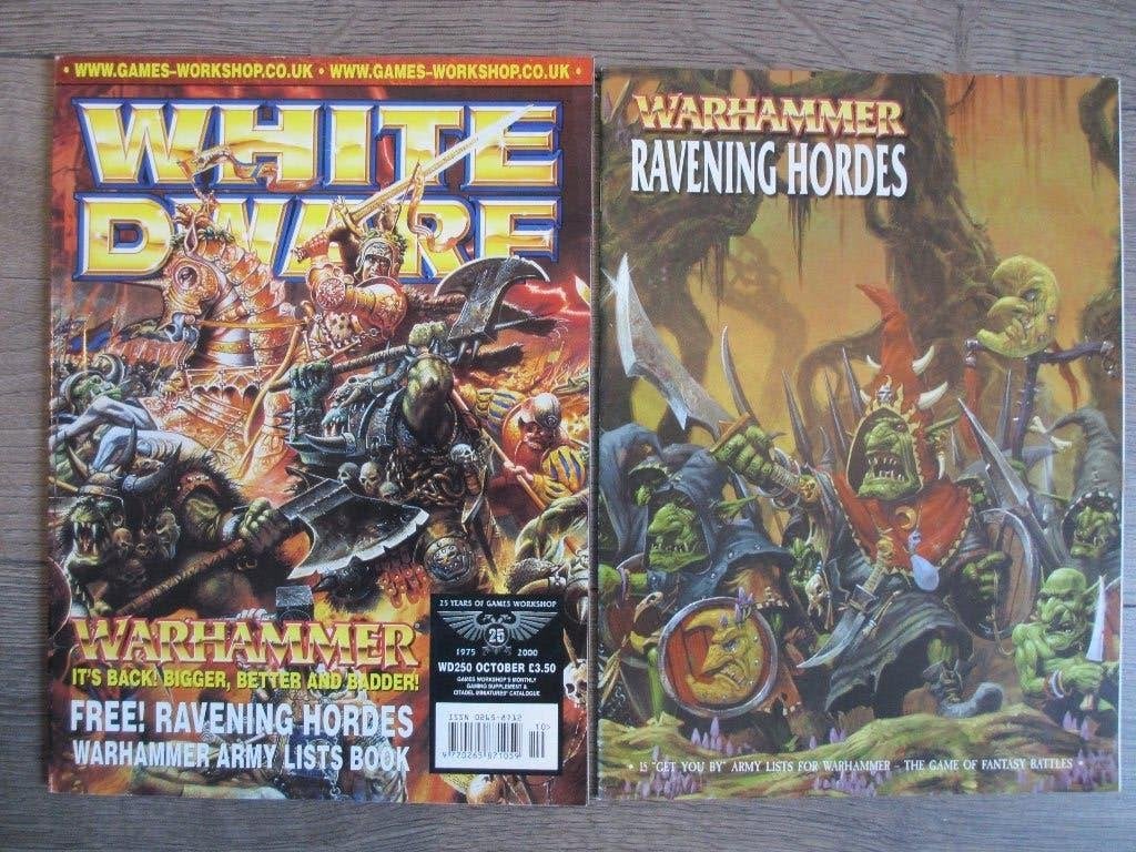 Warhammer Fantasy - Ravening Hordes, Hobby en Vrije tijd, Wargaming, Zo goed als nieuw, Warhammer, Boek of Catalogus, Ophalen of Verzenden