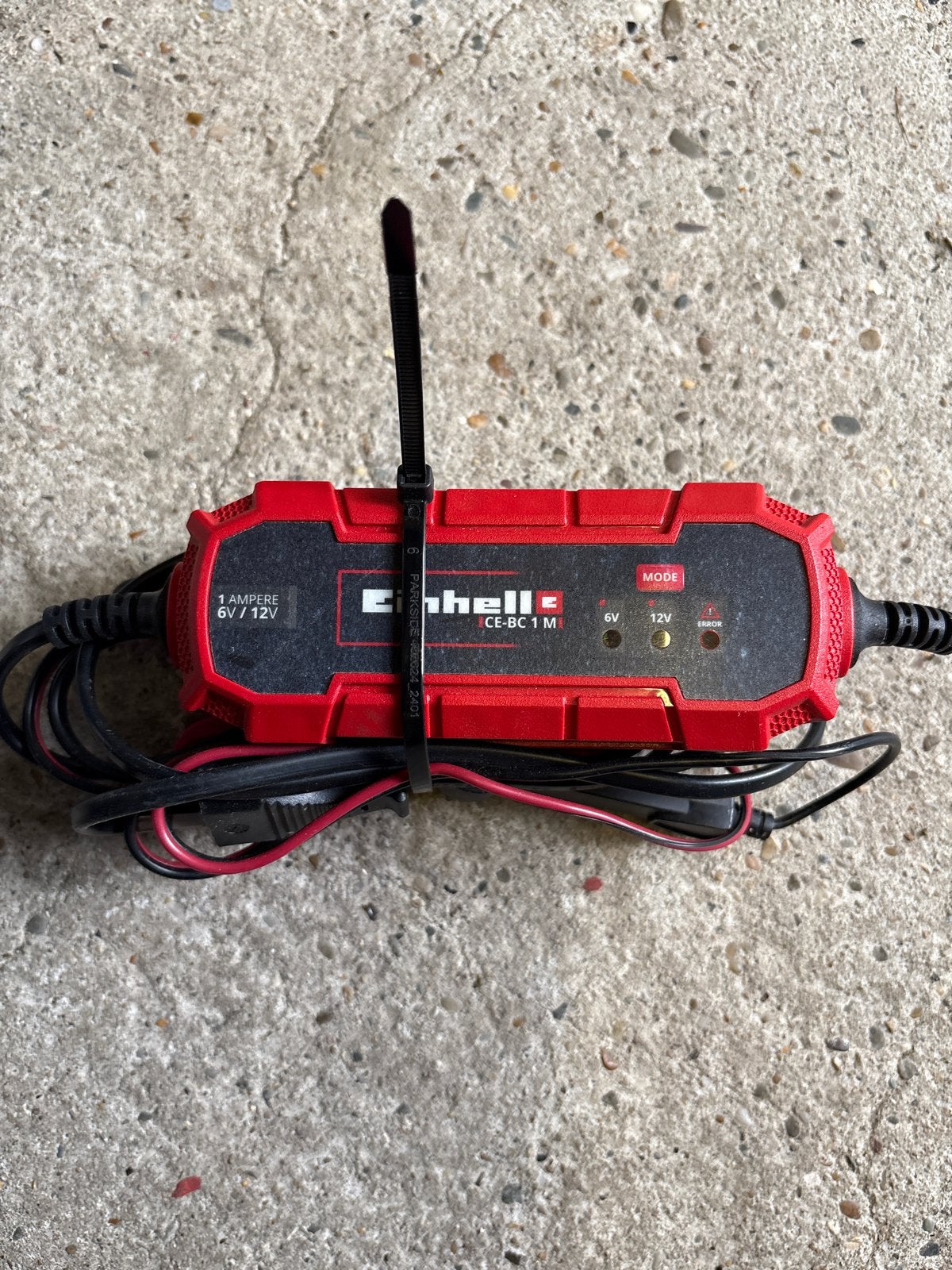 Einhell CE-BC 1 M acculader 6V/12V, Gebruikt