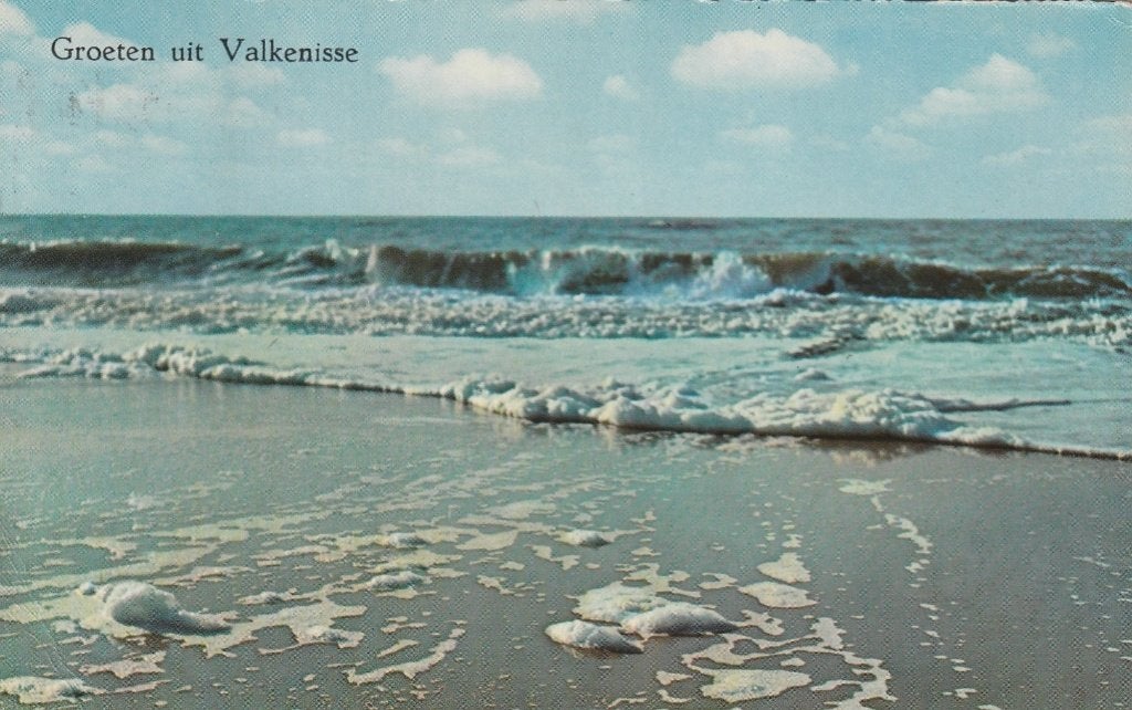 VALKENISSE Branding Groeten kl.f., Verzenden, 1960 tot 1980, Gelopen, Zeeland