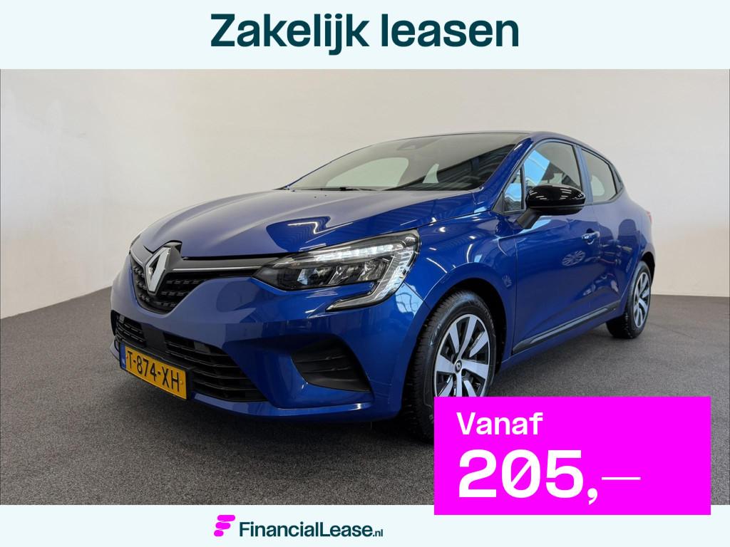 Renault Clio 1.0 TCe 90 Equilibre Airco Navi Cruise Control, Voorwielaandrijving, Stof, Gebruikt, 580 kg