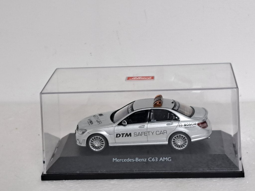 Mercedes C63 V8 AMG DTM Safety Car 1/43 Schuco Uniek, Hobby en Vrije tijd, Ophalen of Verzenden, Zo goed als nieuw, Auto, Schuco