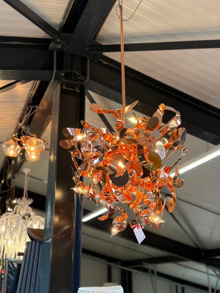 Nieuw Brand van Egmond Kelp Kroonluchter kegel Design Lamp, Terzani Lodes Quasar Occhio Penta Catellani & Smith Jacco Maris, Nieuw
