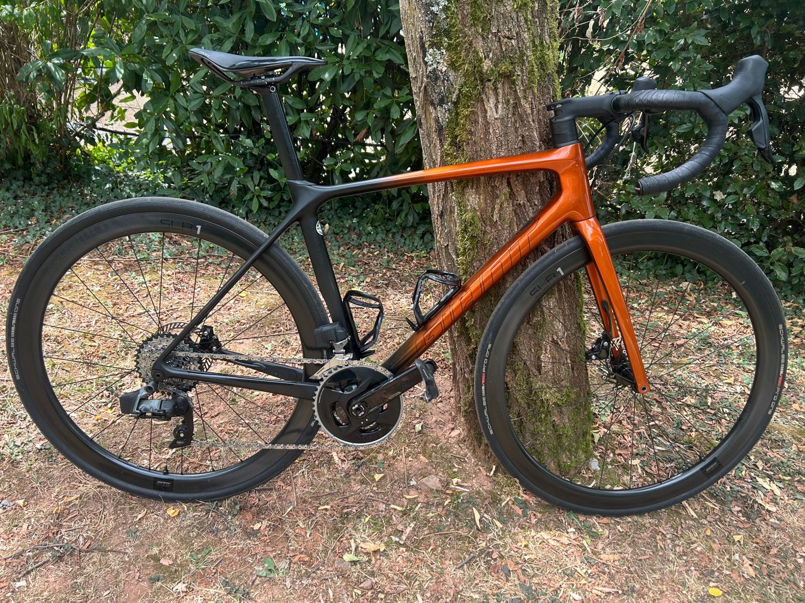 Giant TCR Pro Sram Rival AXS 12 sp vol carbon powermeter, Fietsen en Brommers, Fietsen | Racefietsen, Ophalen, Carbon, Giant, Zo goed als nieuw