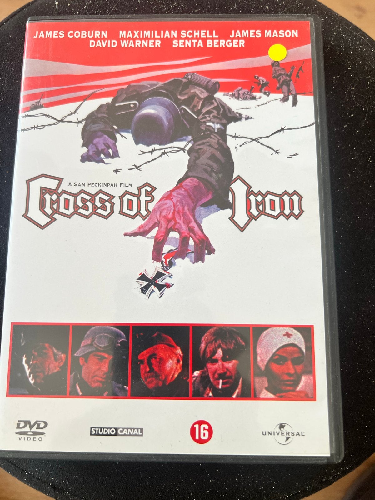 Cross of Iron DVD - Sam Peckinpah / James Coburn, Vanaf 16 jaar, Nederlands, Ophalen of Verzenden, Oorlog