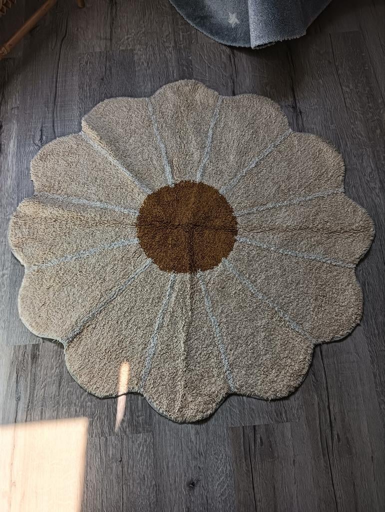 Vloerkleed bloem, Ophalen, Zo goed als nieuw, Rechthoekig, 200 cm of meer