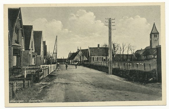 Wieringen - Oosterland, Ophalen of Verzenden, 1920 tot 1940, Gelopen, Noord-Holland