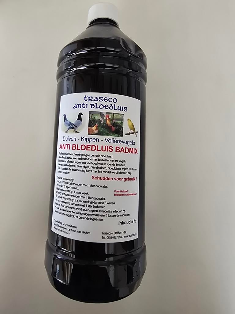 Anti bloedluis badmix 1L, Ophalen of Verzenden, Nieuw, Drinken en Voederen