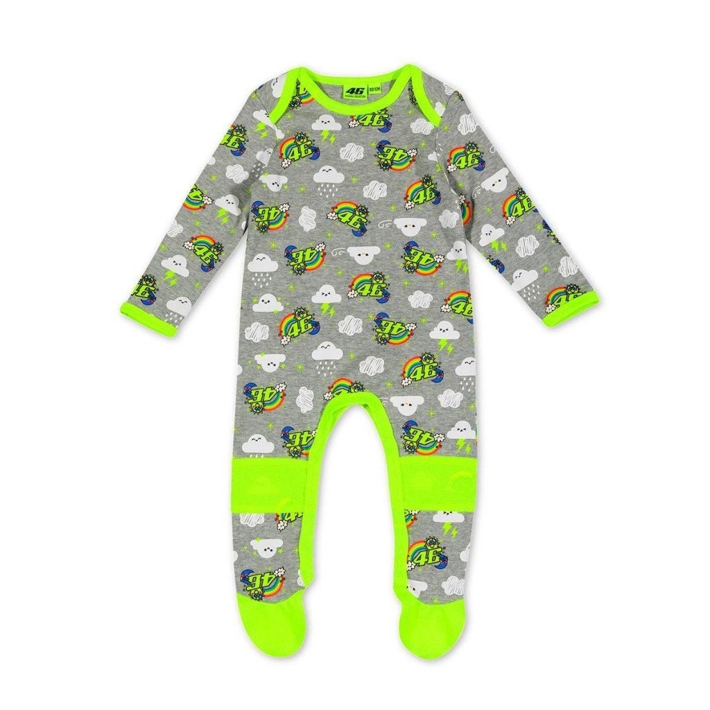 Valentino Rossi baby romper overall sun moon, Jongen of Meisje, Nieuw, Ophalen of Verzenden, VR Racing Apparel