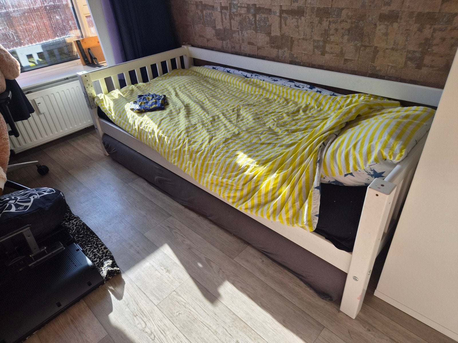 Gratis bed, Ophalen, Gebruikt, 90 cm, Eenpersoons