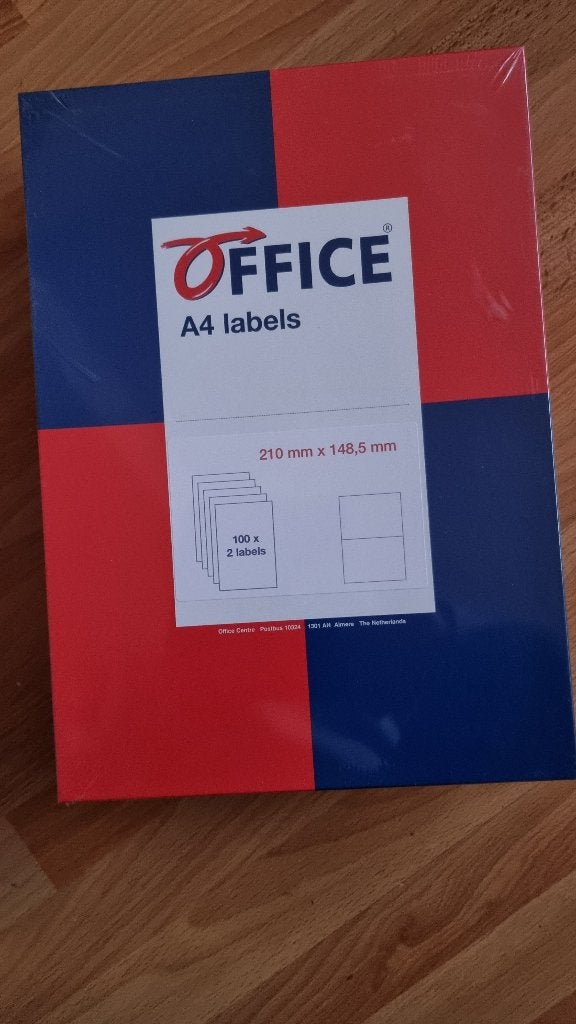 A4 Labels 210 X 148,5 mm, Diversen, Ophalen of Verzenden, Nieuw