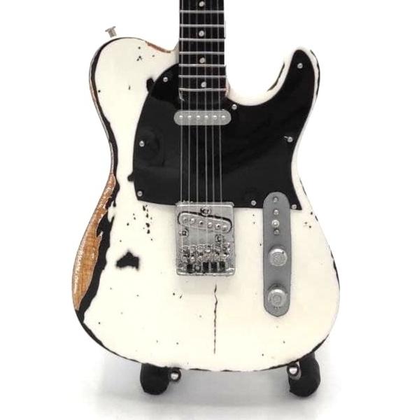Rick Parfitt Status Quo miniatuur gitaar van hout mini deco, Info@deconoord.nl, Deco Noord, Nieuw, Ophalen of Verzenden